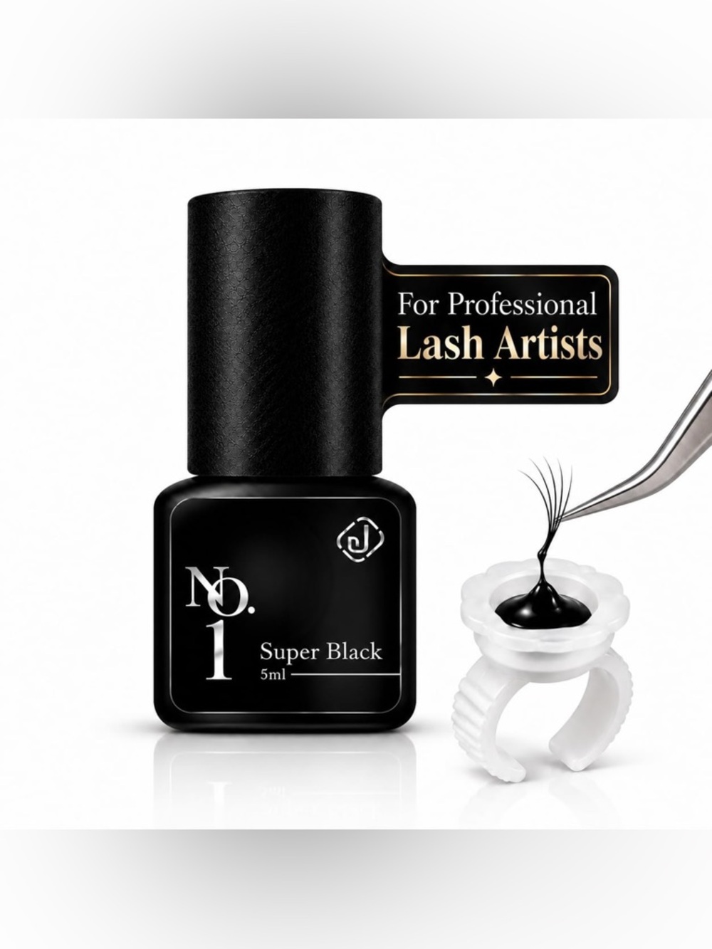 NWT JOAMOUR Super Black No.1 Professional Eyelash Extension Glue 5mL
